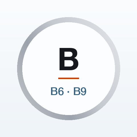 Vitamines B6 + B9